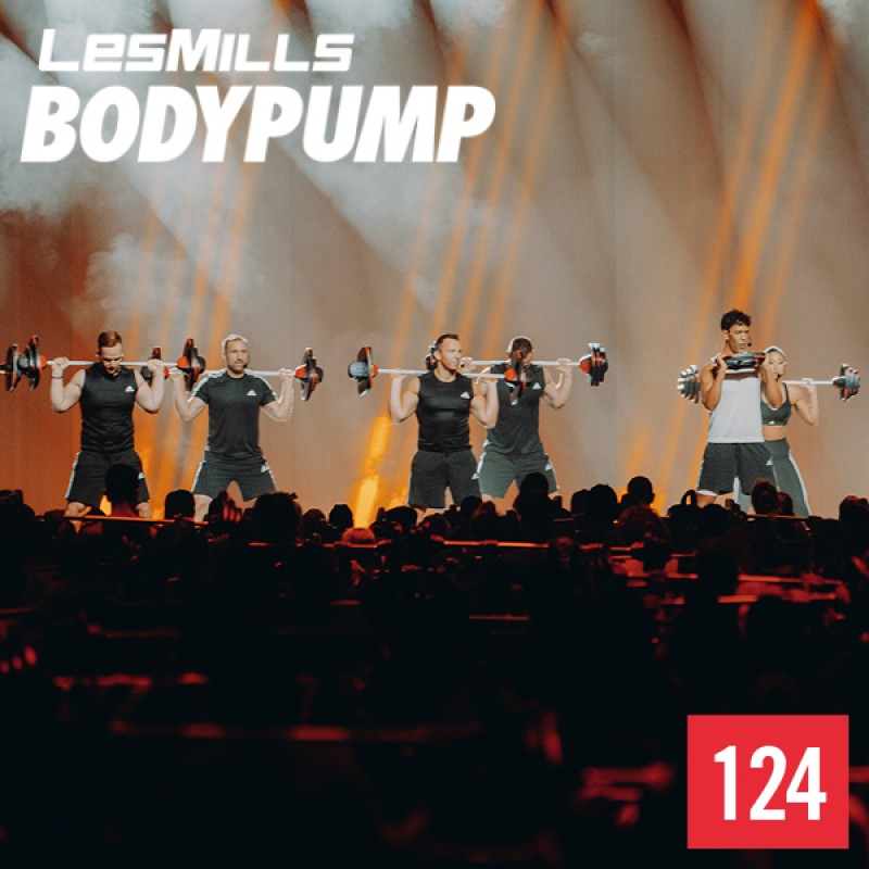 Hot Sale LesMills Q1 2023 Routines BODY PUMP 124 releases New Release DVD, CD & Notes